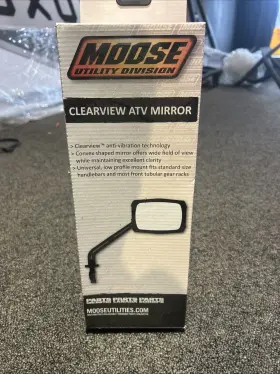 Matvmir1 Moose Utility Anti-vibration Atv Mirror