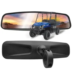 Mzs-1.75-utv-rear-view-mirror Mzs Utv Rear View Mirror 1.75 Inch Sxs Rearview Center