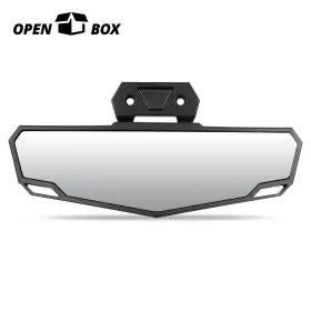 Npm-mpmru018 Newpoint Motor Open-box Universal Irregular Handlebar Mount Rearview Mirror With Convex Glass