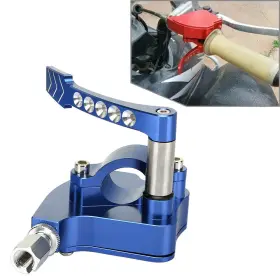 Newyoutube 550724381973 Us Billet Thumb Control Throttle Assembly Fit Yamaha Banshee Yfz350 87-06 Blue