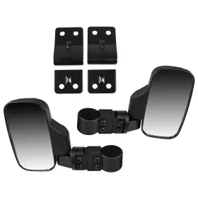 Mk1002939 Niche Black Side View Mirror Pro-fit Set For Honda Pioneer 1000 500 700 1000-5 Eps
