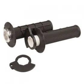 1426010109 Odi V2 Half Waffle Mx Lock-on Grips Black For Atv/utv