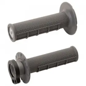 1426010114 Odi V2 Half Waffle Mx Lock-on Grips Graphite For Atv/utv