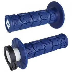 1426030059 Odi V2 Rogue Mx Lock-on Grips Dark Blue For Atv/utv