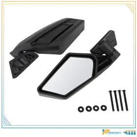 R167pa464s19 Orrigey Racing Side Mirrors Fits Can-am Maverick X3 And Max Turbo R Utv Off-road 2017