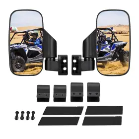 Mppunooo121oo3 Oumurs Upgraded Utv Side Rear View Mirrors For Polaris Ranger 570 Xp 900 1000 /general