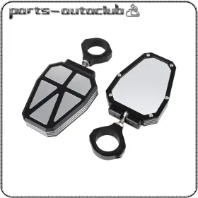 Pac1086040001part Parts-autoclub For Polaris Rzr Ranger Aluminium Alloy Rearview Side Mirror 1.75 Inch Roll Bar Clamp