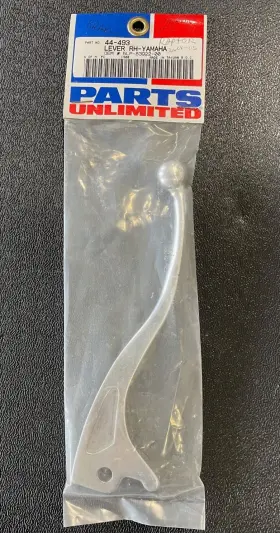 5lp-83922-00 Parts Unlimited 44-493 Polished Right-hand Lever For Yamaha Oem #