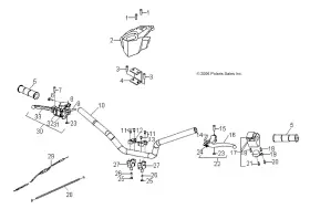 0450690 Polaris Brake Lever Side Genuine Oem Part Qty 1