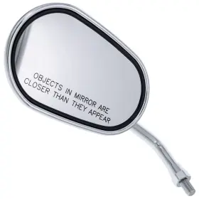 V02cd16 Polaris 2632260 Left Hand Mirror Standard Deluxe Touring Cruiser V02cb16
