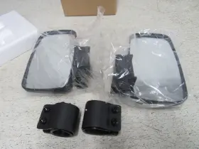 Smv-001 Polaris Rzr Mirrors Right Left Pair Super Atv New 128#mi