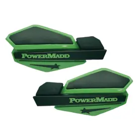 1635120008 Powermadd Star Series Handguards With Tri-mount Kit Black/black