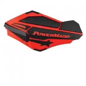 34402 Powermadd Sentinel Handguards Red/black