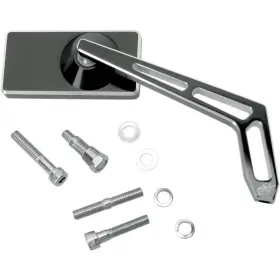 102470b Pro-one Performance Perfmfg Rectangular Smooth Head Mirror With Weekend Warrior Cuto