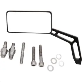 102471ab Pro-one Performance Rectangular Smooth Head Mirror With Weekend Warrior