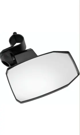 570081 Quadboss Side View Mirror 2 Inch Clamp Universal Fit Utv