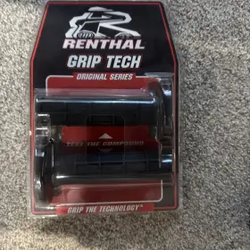 0630-0457 Renthal Half Waffle Atv Dual Compound Grips Off Road Blue