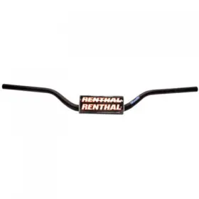 604-01-bk Renthal 1 1/8 Inch Fatbar Ricky Carmichael Bend #604 Black For Atv/utv