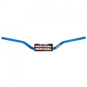 605-01-bu Renthal 1 1/8 Inch Fatbar Cr High Bend #605 Blue For Atv/utv
