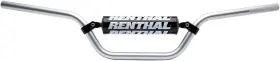 6714-r226006-atv Renthal 7/8 Inch Handlebar-silver For 2007-2017 Yamaha Yfm700r Raptor Atv