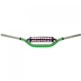 997-01-gn-02-185 Renthal Twinwall 1 1/8 Inch Handlebar Ricky Carmichael Bend #997 Green