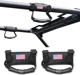 Rerpro 8221552382215524 Utv Atv Roll Bar Grab Handles Grips Compatible With Polaris Rzr Ranger Can Am Ka