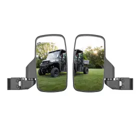 80301026 Ri Upgraded Utv Side Rear View Mirrors For Polaris Ranger / General Xp 1000