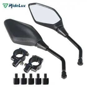 R4170870 Ridelux Rear View Side Mirrors Connectors For Polaris Sportsman 110 300 Xp 850