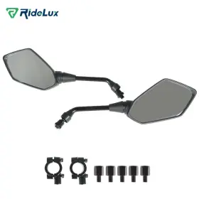 R4171035 Ridelux Rear View Side Mirrors For Polaris Sportsman 400 450 500 550 570 700 800 850 Atv