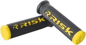 00293 Risk Racing Fusion 2.0 Atv Grips Yellow