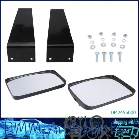 Dm2455000 Rmm-autoparts Ta0169 Left And Right Value Mirrors For John Deere 5000 6000 Series New