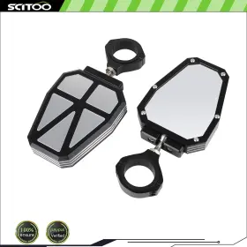 Cbr16746301esn Scitoo Aluminum Utv Side Cnc Mirrors 1.75 Inch For Polaris Ranger Rzr 800 900 1000 Can-am