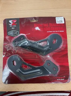 15-0966 Seizmik Mirror Mounting Brackets Polaris General