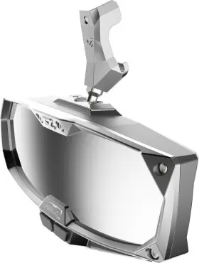 18023 Seizmik Halo-ra Led Utv Rear View Mirror Chrome #18023 Can-am Defender