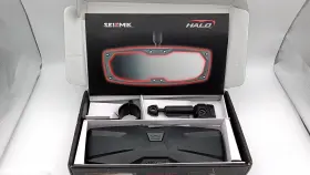 18056 Seizmik Halo-r Rear View Mirror With Bezel - 1.75 Inch