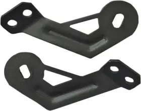 18069 Seizmik Side View Mirror Mounts Black #18069 Polaris General 1000 Eps Deluxe