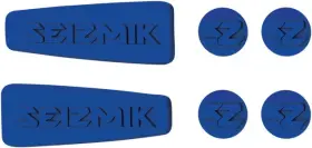 18077 Seizmik Pursuit Utv Side View Mirror Inserts Blue
