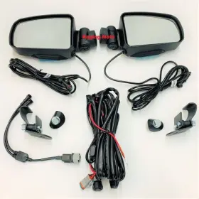 18088 Seizmik Pursuit Night Vision Led Pro-fit Side View Mirrors For Utv