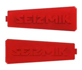 18094 Seizmik Strike Side View Mirror Color Inserts Red