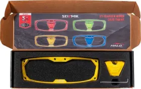 18103 Seizmik Halo-ra Rear View Mirror Trim Kit Yellow