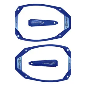 19020 Seizmik Photon Utv Side View Mirror Trim Kit Blue