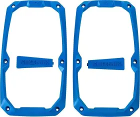 19026 Seizmik Embark Utv Side View Mirror Trim Kit Blue