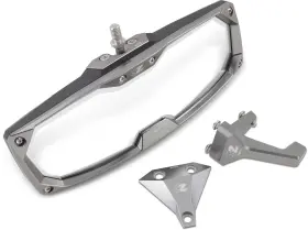 56-18014 Seizmik Mirror - Halo R Rear View Rectangle Silver Can Am Maverick X3