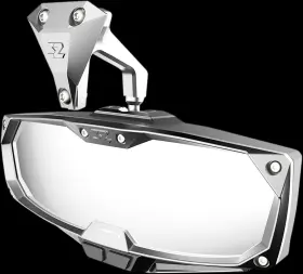 56-18022 Seizmik Mirror - Halo R Rear View With Led Cabin Light Rectangle Silver