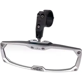 0640-1403 Seizmik 56-18025 Halo R Rear View Mirror With Cast Aluminum Bezel