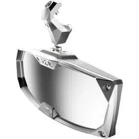 0640-1404 Seizmik 56-18026 Halo R Rear View Mirror With Cast Aluminum Bezel