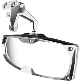 0640-1405 Seizmik 56-18027 Halo R Rear View Mirror With Cast Aluminum Bezel