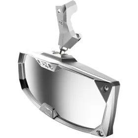 0640-1406 Seizmik 56-18028 Halo R Rear View Mirror With Cast Aluminum Bezel