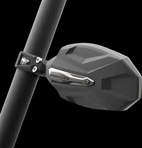 56-18109 Seizmik Mirrors - Photon Side View Oval Black/silver Polaris Pro Fit/can