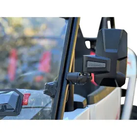 56-18114 Seizmik Mirror Embark Side View Rectangle Black